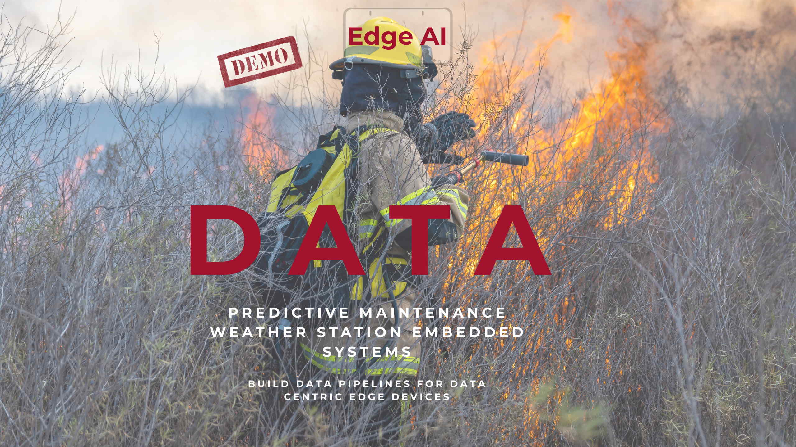 Building Data-Centric Edge AI for Weather Station Devices