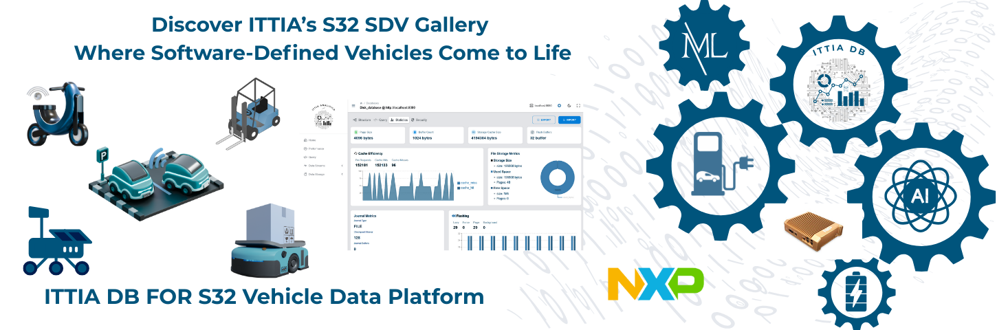ITTIA DB for S32 Vehicle Data Platform